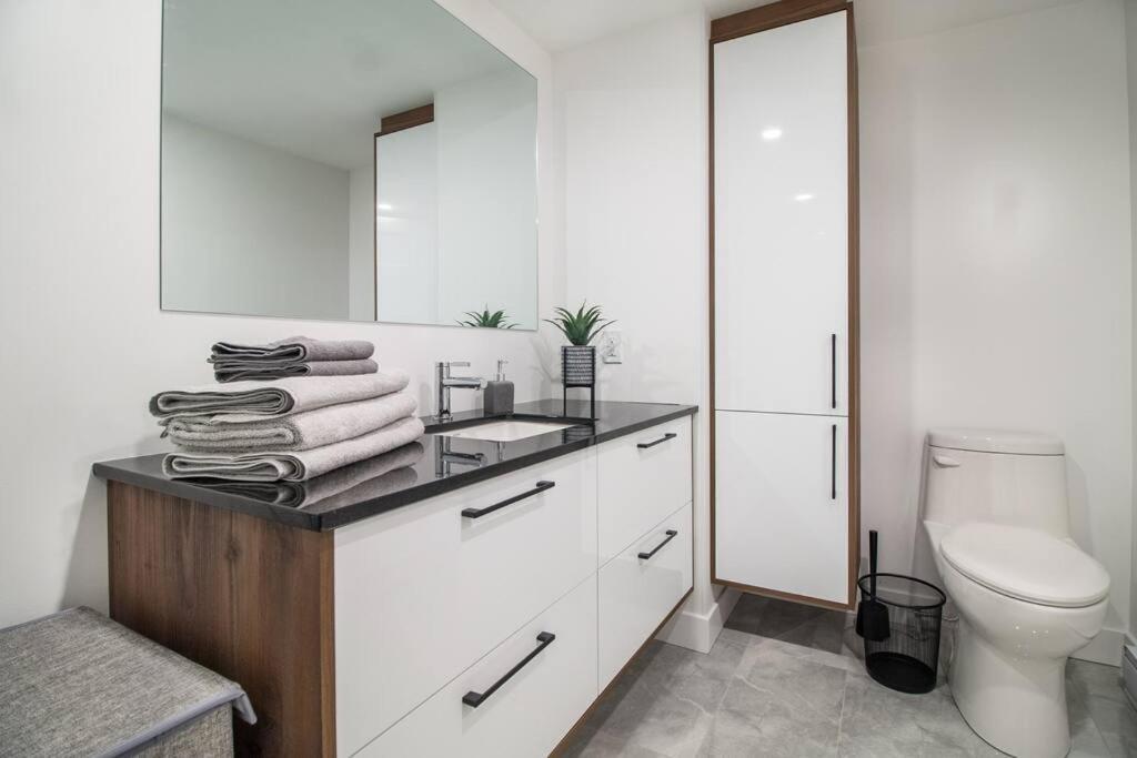 קוויבק סיטי Condo Chic, Centre-Ville Piscine, Terrasse, Gym מראה חיצוני תמונה