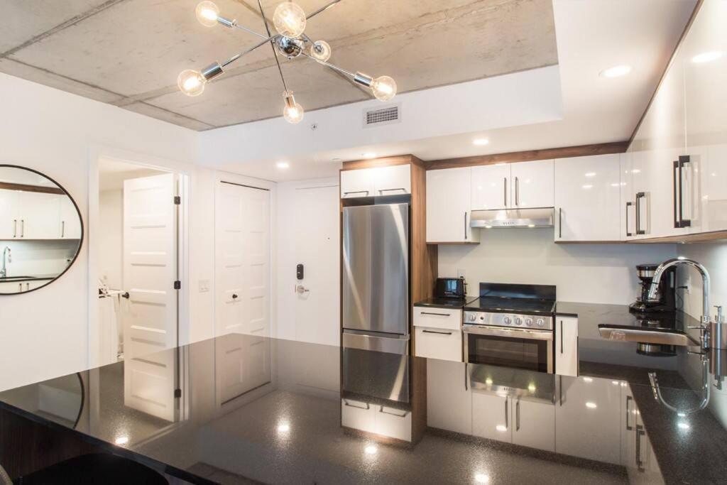 קוויבק סיטי Condo Chic, Centre-Ville Piscine, Terrasse, Gym מראה חיצוני תמונה