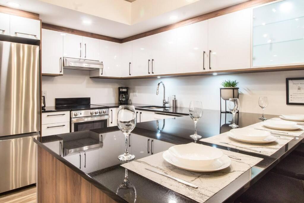 קוויבק סיטי Condo Chic, Centre-Ville Piscine, Terrasse, Gym מראה חיצוני תמונה