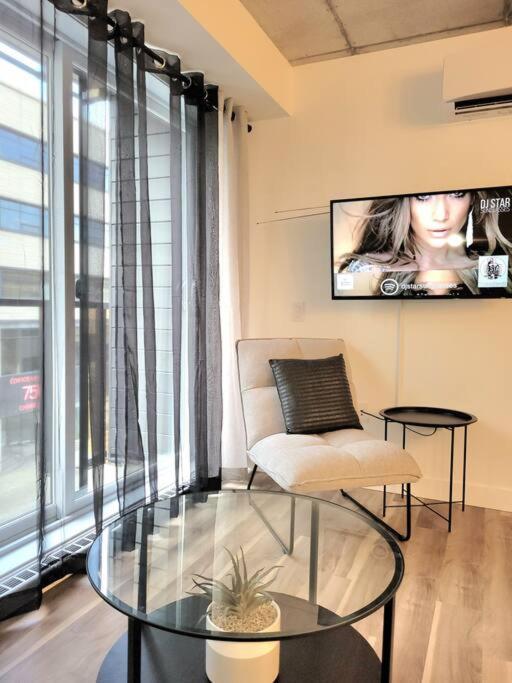 קוויבק סיטי Condo Chic, Centre-Ville Piscine, Terrasse, Gym מראה חיצוני תמונה