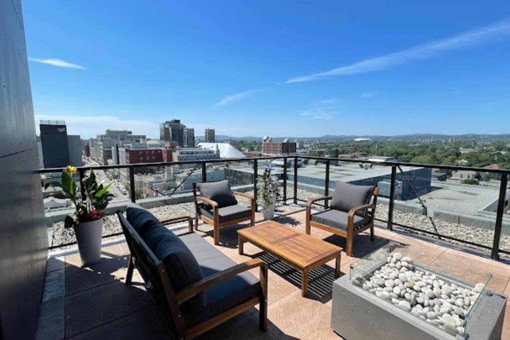 קוויבק סיטי Condo Chic, Centre-Ville Piscine, Terrasse, Gym מראה חיצוני תמונה